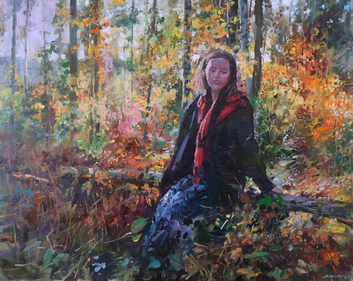 Autumn in Aulanko/ painting