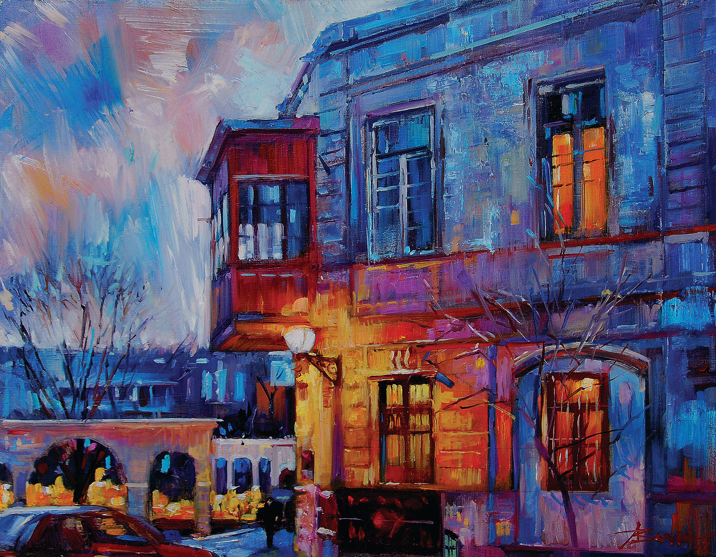 Magnificent Baku/ Old Town 0002/ giclee print